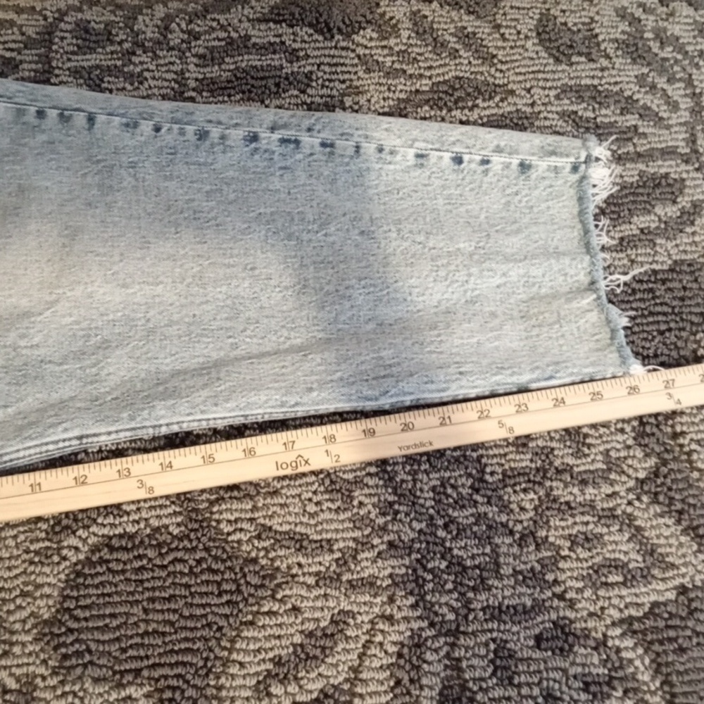 Abercrombie & Fitch The Mom High Rise Curve Love Womens Jeabs Size 22 - Picture 6 of 8